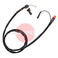 GXE308GA5 Kemppi Flexlite GXe K8 308G A Air Cooled 300A MIG Torch, w/ Euro Connection & GRE80 Torch Remote - 5m