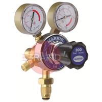 H1043 Harris Oxygen 996 Two Stage Two Gauge Regulator 10.0 Bar, 5/8
