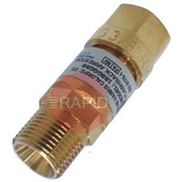 H1296 Oxygen Torch Mounted Flash Arrestor. 3/8