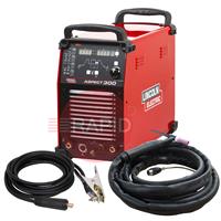 K12058-1AP Lincoln Aspect 300 AC/DC Inverter TIG Welder Ready To Weld Air Cooled Package - 230v / 400v, 3ph