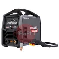K14450-1 Lincoln FlexCut 35 Plasma Cutter with 4.5m Torch. Dual Voltage 120-230v, 1ph
