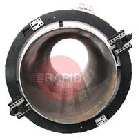 KPP-10-16 Key Plant Split Frame Pneumatic Clamshell, 274 - 426mm (10 - 16