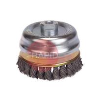 LES482117 65mm X M14 Twist Knot Cup Brush