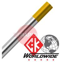 LanthanatedTungsten CK 1.5% Lanthanated (Gold) Tungsten Electrode 175mm (7