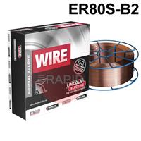 MER80SB2 Metrode, Mild Steel MIG Wire, 15Kg Reel, ER80S-B2