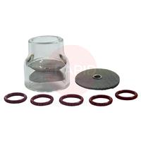 MK14G Furick Mooseknuckle 14 Pyrex Cup Kit for 2.4mm (1x Cup, 2x Diffusers & 5x O-Rings)