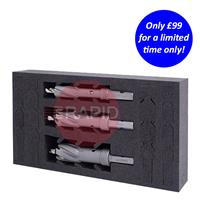 OD25-101030-SET1 HMT VersaDrive TCT HoleCutter 3pc Set - OD25 Special Offer