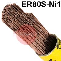 P132316R150 ESAB OK Tigrod 13.23 Steel TIG Wire, 5Kg Pack - AWS A5.28 ER80S-Ni1
