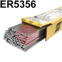 P181516R120 ESAB OK Tigrod 5356 Aluminium TIG Wire, 1000mm Cut Lengths - AWS A5.10 R5356, 2.5Kg Pack