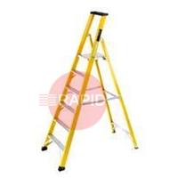 PAR-1236-004 Heavy-Duty Fibreglass Platform Step Ladder