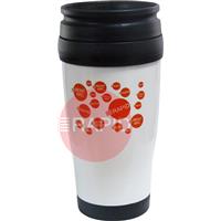 PROMO5 Rapid Welding White Travel Mug