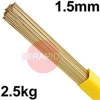 RO101525 SIF SIFBRONZE No 101 1.5mm Tig Wire, 2.5kg Pack