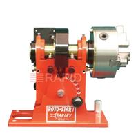 ROTO-1 Jancy Roto-Star 1 Welding Positioner with 150mm Chuck. 0 to 15rpm. Horizontal weight capacity 50kg / Vertical weight capacity 100kg. Through spindle part capacity 38.1mm