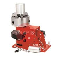 ROTO-3 Jancy Rotostar 3 Welding Positioner with 200mm Chuck 0 to 8 rpm. 110v input. Horizontal weight capacity 75kg / Vertical weight capacity 125kg. Through spindle part capacity 63.5mm