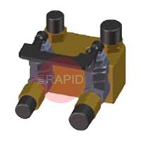 RZD-0475-65-00-00-0 Steelbeast Dragon Gas Manifold 2x2 with Cut-Off Valve (Metric)