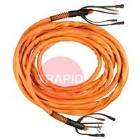 SGTXW205HDCBL Kemppi Supersnake GTX Heavy Duty Water Cooled Interconnection Cable (Std Liner FE 1.0-1.6mm) - 20m / 50mm2
