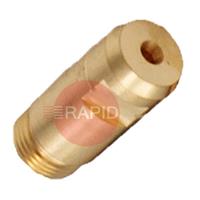 SP022778 Kemppi 1-Piece Long Jacket Nut, Euro Connector - Small (Replaces SP016214, SP014606, SP014605)