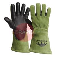 SPM02009 Spiderhand Mig Supreme Goat Palm Cow Back Mig Welding Gloves - Size 9