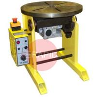 TT1000P110 TT1000 Precision 345mm Welding Positioner / Turntable, 0.2 - 5rpm, 110v/240v.