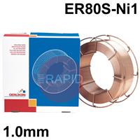 W000282973 CARBOFIL Ni1, 1.0mm MIG Wire, 15Kg Reel, ER80S-Ni1