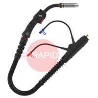 W000345077-2 Lincoln LG Promig 500W Water Cooled 500A MIG Torch - 5m