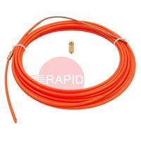 W016408 Kemppi DL Chili 6m Wire Liner, for 1.2-1.6mm Aluminium/Stainless Steel. OD 5.9 - ID 3.0