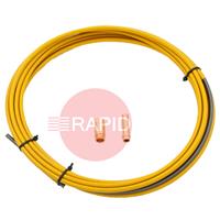 W021065 Kemppi 6m Steel Wire Liner, for 1.2-1.6mm Ferrous Steel. OD 5.8 - ID 2.4