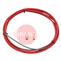 W026263 Kemppi Steel 3.5m Wire Liner, for 0.9-1.2mm Ferrous Steel