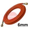 A5140  Fitted Propane Hose. 6mm Bore. G3/8