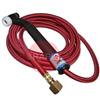 CK-CK1712RSFFX  CK17 Flex Head Gas Cooled TIG Torch With 1pc 4m Superflex Cable, 3/8 BSP, 150 Amp @ 100% Duty Cycle