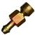 11625-50  Straight Adaptor 1/4