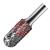 046302  Carbide Burr Bull 0820  6S Z3p