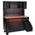0316027  Bunker 10 Drawer Roller Workstation
