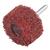 CK-TL2112HRG  Garryson Spindle Mounted Finishing Flapbrush - Fine, 75 x 50mm