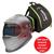 1006.900  Optrel Crystal 2.0 Silver Auto Darkening Welding Helmet, Shade 4 - 12