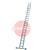 1215  Aluminium Double Extension Ladder - 4.5m