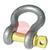 110852  1.5T Bow Shackle