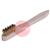 EUR0004  Lessmann 3 Row Brass Spark Plug Brush (Box of 12)