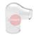 125N90SQ  Quartz Nozzle 90° Short