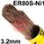 33321  ESAB OK Tigrod 13.23 3.2mm Steel TIG Wire, 5Kg Pack - AWS A5.28 ER80S-Ni1