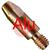 1855026  10 x M6 Contact Tip 1.0mm Dia -  Aluminium
