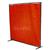 015511  Orange Welding Curtain - 6' x 6'