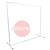 1473  Steel Curtain Frame - 6' x 6', Extends 6' x 8'