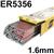 181516R120  ESAB OK Tigrod 5356 Aluminium TIG Wire, 1.6mm Diameter x 1000mm Cut Lengths - AWS A5.10 R5356, 2.5Kg Pack