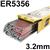181524R120  ESAB OK Tigrod 5356 Aluminium TIG Wire, 3.2mm Diameter x 1000mm Cut Lengths - AWS A5.10 R5356, 2.5Kg Pack