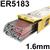 RK603PTS  Esab OK Tigrod 5183 Aluminium Tig Wire, 1.6mm Diameter x 1000mm Cut Lengths - AWS A5.10 R5183. 2.5kg Pack