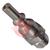 30100385  GasiQ Argon/Mix Male Quick Connector. G1/4
