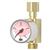 31120070  GasiQ In-Line Pressure Gauge. G3/8