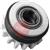 3143180  Kemppi Bearing Feed Roll. White,0.8mm V Groove