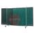 90.41.00.30  CEPRO Robusto Triptych Welding Screen with Green-6 Curtain - 3.6m Wide x 2.2m High, Approved EN 25980